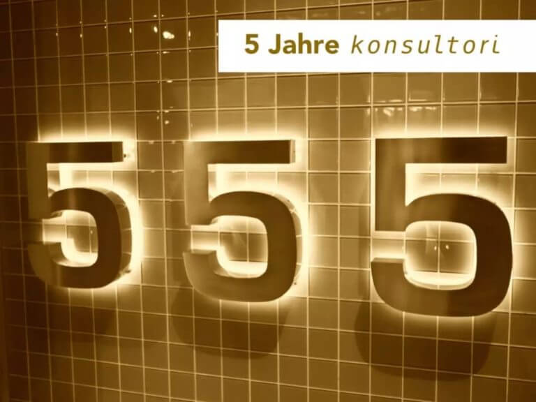 5 Jahre konsultori