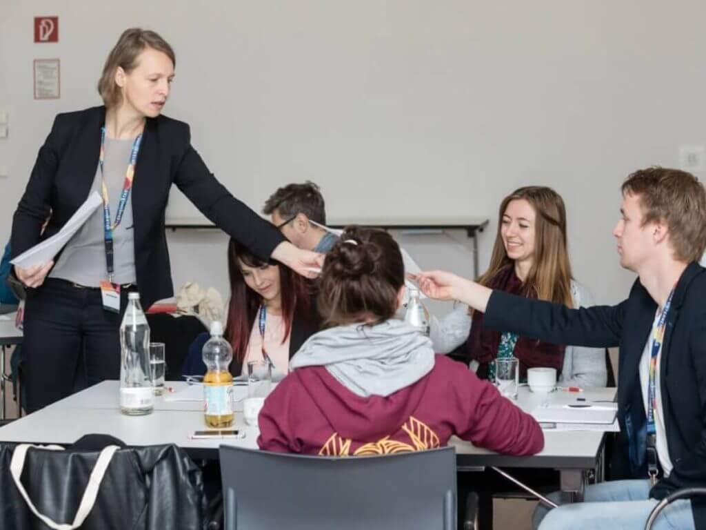 In medias res beim Workshop zur KundInnengewinnung Copyright Regine Schöttl