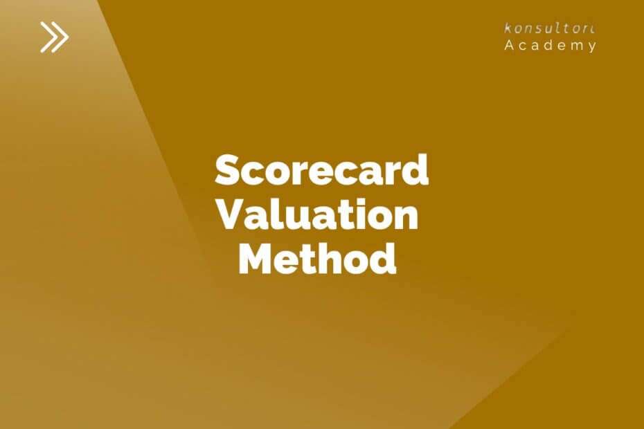 Scorecard valuation method