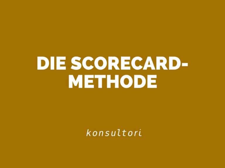 Die Scorecard-Methode © KONSULTORI