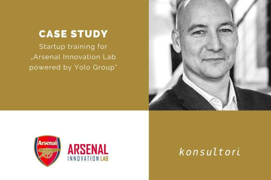 Startup trainings for cooperation contracts within the accelerator „Arsenal Innovation Lab powered by Yolo“
