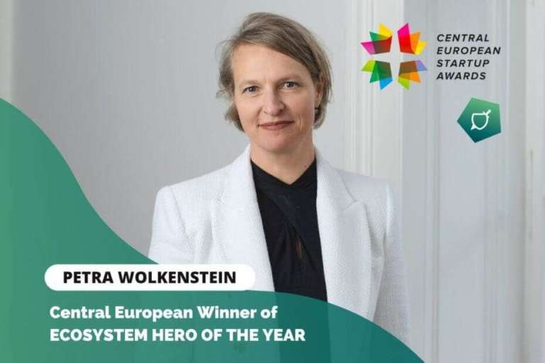 Ecosystem Hero of the Year Petra Wolkenstein © Central European Startup Awards