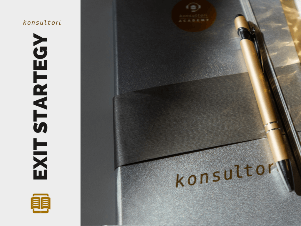 Exit strategy ebook © Konsultori