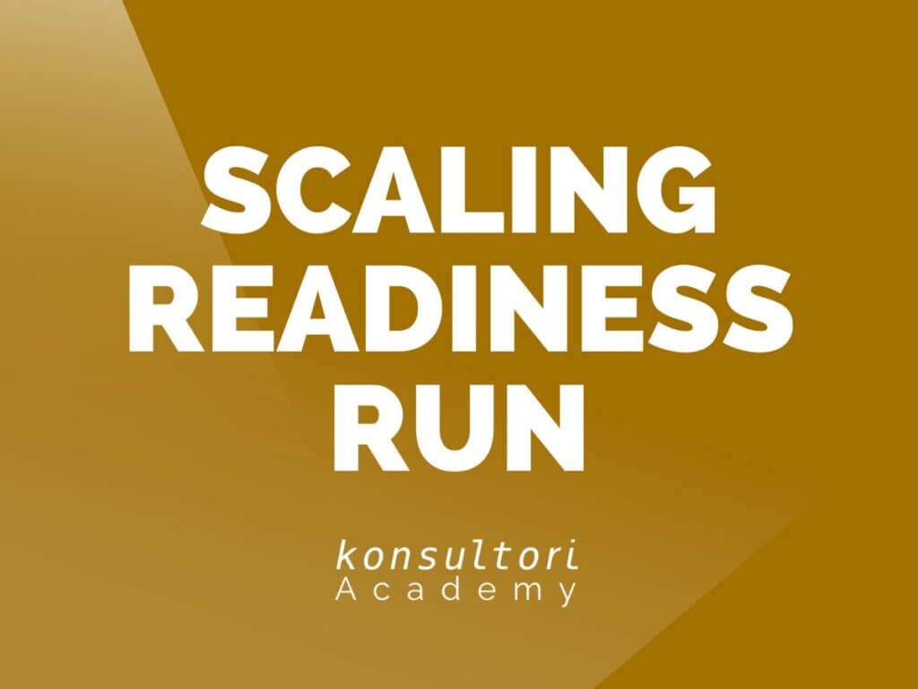 Scaling Readiness Run Blogpost